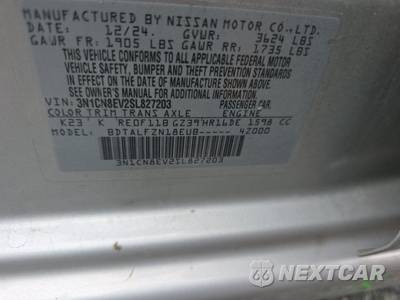 2025 Nissan Versa SV - zdjęcie 15 z 22 - miniatura