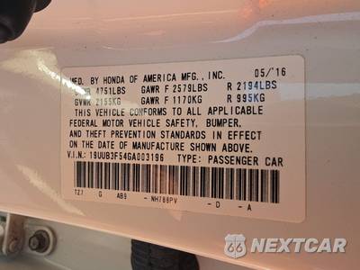 2016 Acura TLX w/Technology Package - zdjęcie 14 z 23 - miniatura