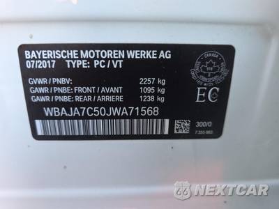 2018 BMW 5 Series Sedan 530i xDrive M SPORT LINE - zdjęcie 18 z 27 - miniatura