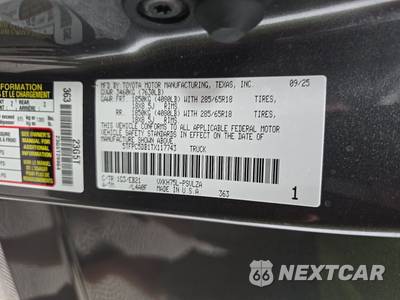 2026 Toyota Tundra i-FORCE MAX TRD Pro Crew Cab Short Bed - zdjęcie 13 z 19 - miniatura