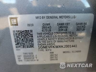 2019 Chevrolet Traverse LS 1LS - zdjęcie 14 z 35 - miniatura