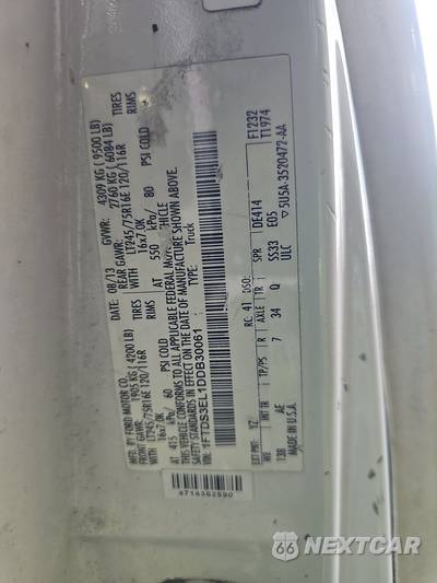 2013 Ford Super Duty E-350 Commercial Cargo Van 138.0" WB - zdjęcie 16 z 19 - miniatura