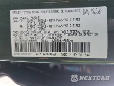 2022 Toyota Tacoma TRD Sport Crew Cab Long Bed - zdjęcie 15 z 22 - miniatura
