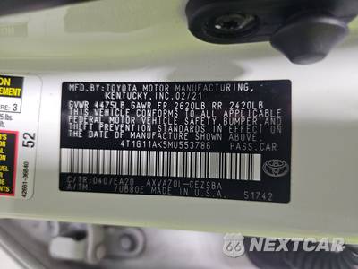 2021 Toyota Camry SE - zdjęcie 14 z 41 - miniatura