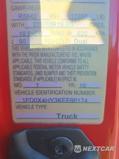 2019 Ford Super Duty F-450 Cab Chassis XL Extended Cab w/Rear Doors DRW - zdjęcie 30 z 30 - miniatura