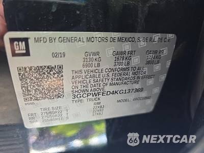 2019 Chevrolet Silverado 1500 High Country Crew Cab Short Bed 3LZ - zdjęcie 17 z 25 - miniatura