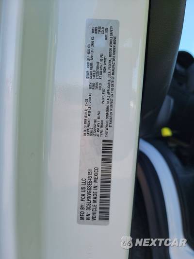 2025 Ram ProMaster 2500 Cargo Van Tradesman w/Passenger Seat Low Roof 136.0" WB - zdjęcie 13 z 31 - miniatura