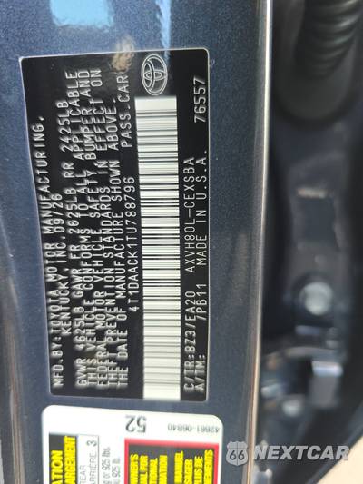 2026 Toyota Camry SE - zdjęcie 15 z 18 - miniatura