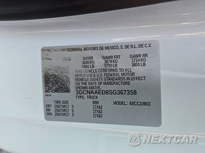 2025 Chevrolet Silverado 1500 WT Regular Cab Long Bed 1WT - zdjęcie 13 z 23 - miniatura