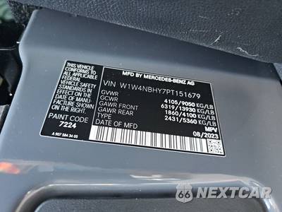 2023 Mercedes-Benz Sprinter 2500 Cargo Van Standard Roof 144.0" WB - zdjęcie 15 z 31 - miniatura