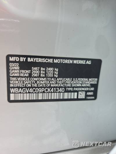 2023 BMW 8 Series Gran Coupe 840i xDrive Sedan - zdjęcie 14 z 25 - miniatura