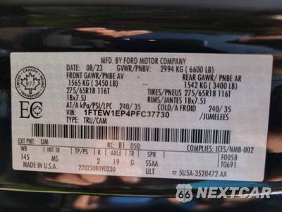 2023 Ford F-150 XLT Crew Cab Short Bed - zdjęcie 14 z 37 - miniatura