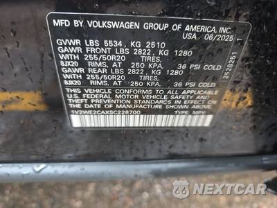 2025 Volkswagen Atlas Cross Sport 2.0T SE w/Technology - zdjęcie 14 z 22 - miniatura