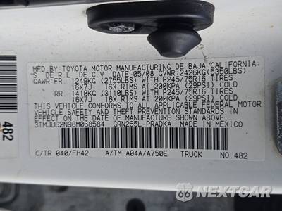 2008 Toyota Tacoma PreRunner Crew Cab Medium Bed - zdjęcie 14 z 18 - miniatura
