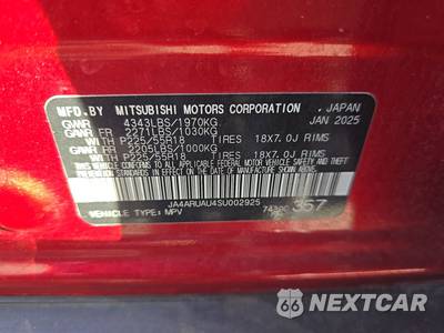 2025 Mitsubishi Outlander Sport 2.0 ES - zdjęcie 14 z 31 - miniatura