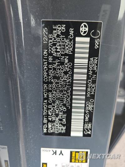 2026 Toyota Prius LE - zdjęcie 14 z 31 - miniatura