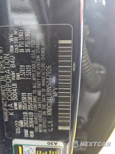 2022 Kia EV6 Light - zdjęcie 14 z 35 - miniatura