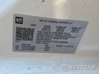2026 Chevrolet Silverado 2500HD LT Crew Cab Short Bed 1LT - zdjęcie 14 z 20 - miniatura