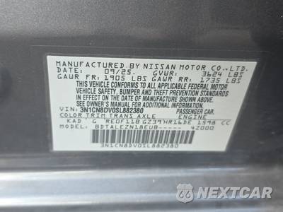 2025 Nissan Versa S - zdjęcie 14 z 31 - miniatura