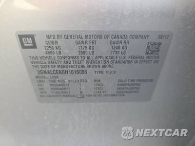 2017 Chevrolet Equinox LT 1LT - zdjęcie 14 z 69 - miniatura