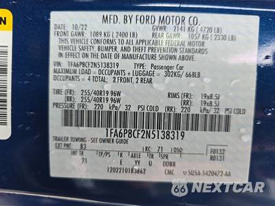 2022 Ford Mustang GT Coupe - zdjęcie 14 z 35 - miniatura