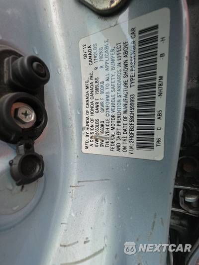 2012 Honda Civic Sedan LX - zdjęcie 14 z 43 - miniatura