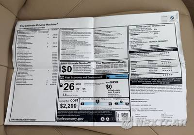 2015 BMW 3 Series Sedan 328i xDrive - zdjęcie 111 z 114 - miniatura