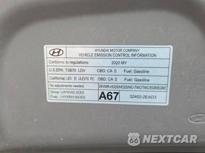 2020 Hyundai Elantra Value Edition Sedan - zdjęcie 23 z 24 - miniatura