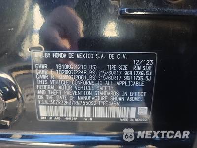 2024 Honda HR-V LX - zdjęcie 17 z 23 - miniatura
