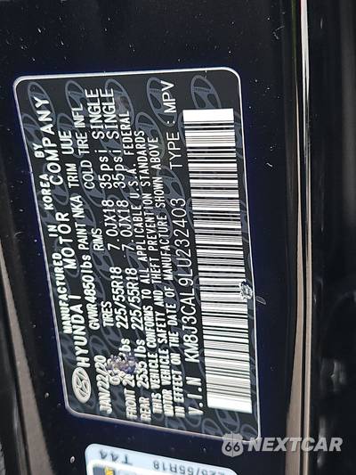 2020 Hyundai Tucson Ultimate - zdjęcie 14 z 26 - miniatura