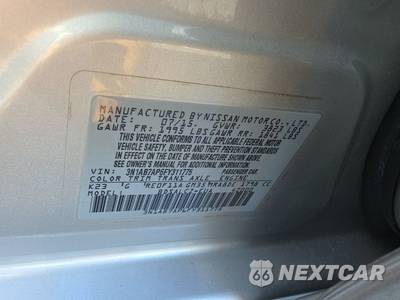 2015 Nissan Sentra S - zdjęcie 14 z 18 - miniatura