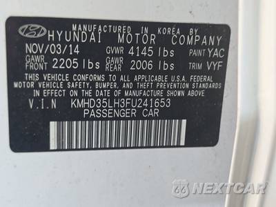2015 Hyundai Elantra GT Hatchback - zdjęcie 14 z 18 - miniatura