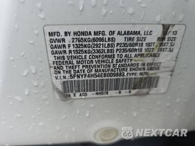 2014 Honda Pilot EX-L - zdjęcie 29 z 51 - miniatura
