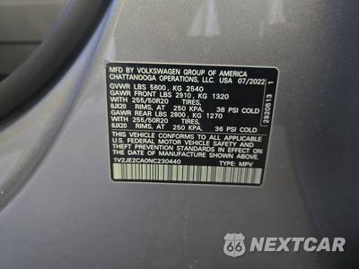 2022 Volkswagen Atlas Cross Sport V6 SE w/Technology - zdjęcie 14 z 29 - miniatura