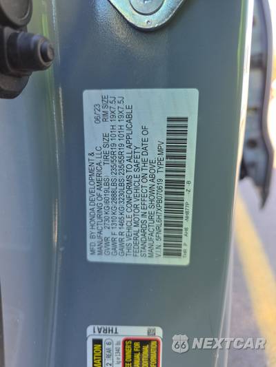 2023 Honda Odyssey Sport 118.1" WB - zdjęcie 15 z 25 - miniatura