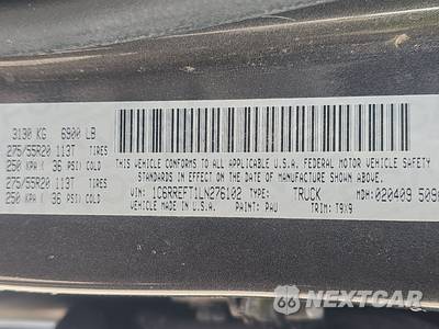 2020 Ram 1500 Lone Star Crew Cab Short Bed - zdjęcie 14 z 29 - miniatura