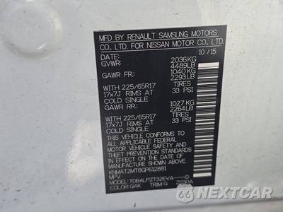 2016 Nissan Rogue S - zdjęcie 18 z 27 - miniatura