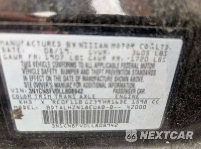 2020 Nissan Versa SR - zdjęcie 13 z 13 - miniatura