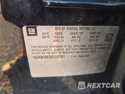 2016 Cadillac ATS Sedan Luxury Collection 1SE - zdjęcie 14 z 18 - miniatura