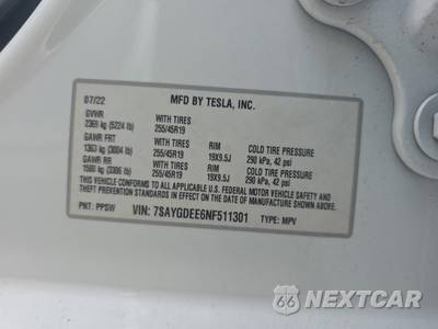 2022 Tesla Model Y Long Range - zdjęcie 17 z 21 - miniatura