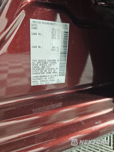 2024 Nissan Altima SV - zdjęcie 15 z 17 - miniatura