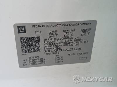 2020 Chevrolet Silverado 1500 Custom Crew Cab Short Bed 1CX - zdjęcie 14 z 31 - miniatura