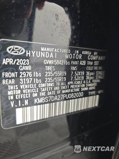 2023 Hyundai Santa Fe Plug-In Hybrid Limited - zdjęcie 15 z 20 - miniatura