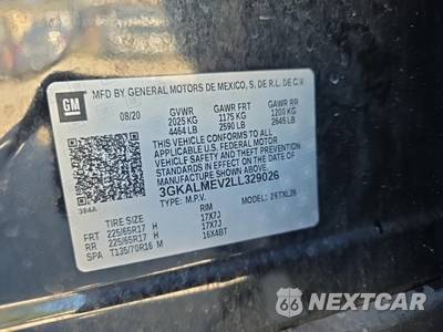 2020 GMC Terrain SLE 3SA - zdjęcie 11 z 20 - miniatura