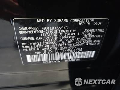 2025 Subaru Forester Premium - zdjęcie 11 z 18 - miniatura
