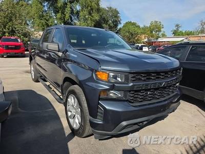 2021 Chevrolet Silverado 1500 Custom Crew Cab Short Bed 1CX - zdjęcie 3 z 20 - miniatura