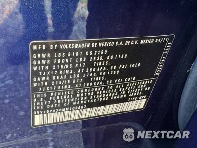 2021 Volkswagen Tiguan S - zdjęcie 29 z 29 - miniatura