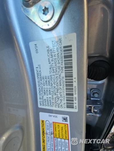 2024 Honda Accord Sedan EX - zdjęcie 14 z 20 - miniatura