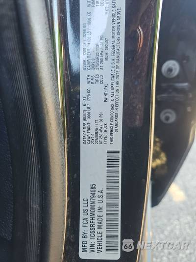 2021 Ram 1500 Limited Crew Cab Short Bed - zdjęcie 15 z 18 - miniatura