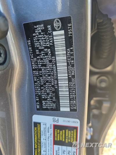 2017 Toyota Camry XSE - zdjęcie 14 z 31 - miniatura